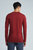 Henley Shirt - Burgundy