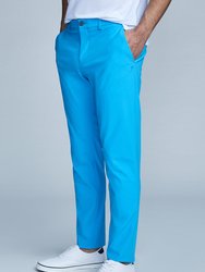 Men's Aqua Chino Pants