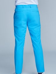 Men's Aqua Chino Pants