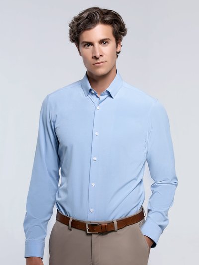 State of Matter Men's Light Blue Dress Shirt product