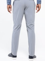 Men's Silver Dress Chino Pants
