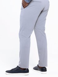 Men's Silver Dress Chino Pants