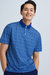 Oceaya Polo Classic Fit - Navy Teal Floral