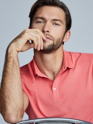 Oceaya Polo Slim Fit - Coral