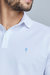 Oceaya Polo Slim Fit - White Royal Dot