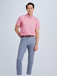 Phoenix Short Sleeve Shirt - Dark Pink