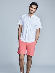 Rose Pink Men's Casual Shorts - Rose Pink