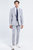 Silver Grey Men's Suit Jacket