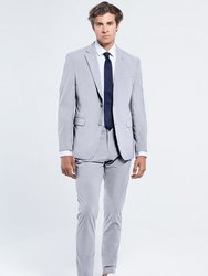 Silver Grey Men's Suit Jacket