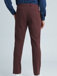 Triton Chino Pants - Deep Burgundy