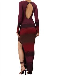 Edna Sweater Syrah Blend Dress