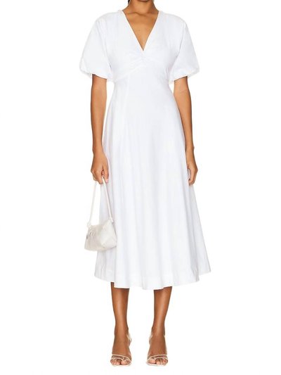 STAUD Finley Dress In White product