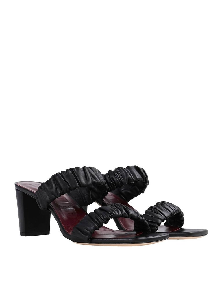 Frankie Ruched Sandal