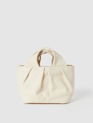 Lera Leather Bag - Cream