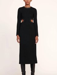 Long Sleeve Dolce Dress - Black