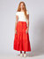 Lucca Drawstring Maxi Skirt