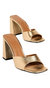 Sloane Heel Sandals In Gold