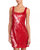 Women Eclipse Polyester Sleeveless Mini Dress Poinsettia - Red