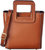 Women Shirley Mini Detachable Strap Crossbody Leather Bag - Tan