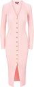 Women Shoko Long Sleeves Sweater Cherry Blossom Midi Dress