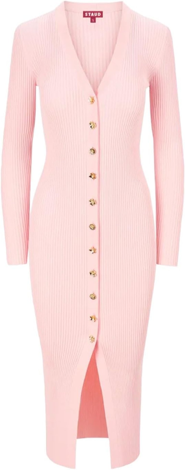 Women Shoko Long Sleeves Sweater Cherry Blossom Midi Dress