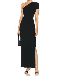 Women's Adalynn One Shoulder Maxi Dress - Black