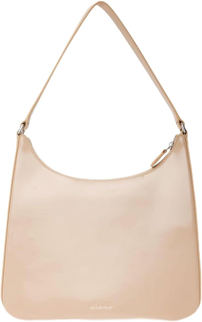 Women's Beige Alec Shoulder Handbag - Cream