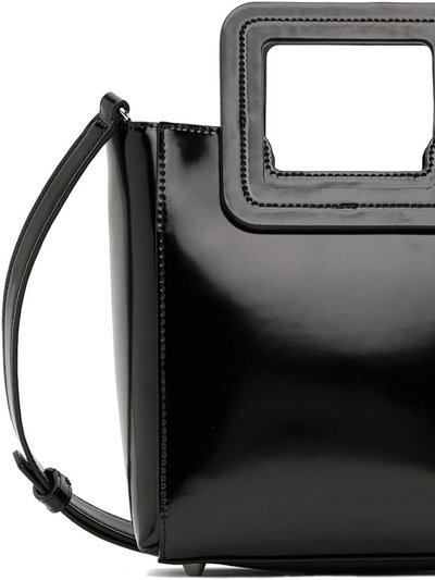 STAUD Women's Black Leather Mini Shirley Bag Handbag Crossbody product