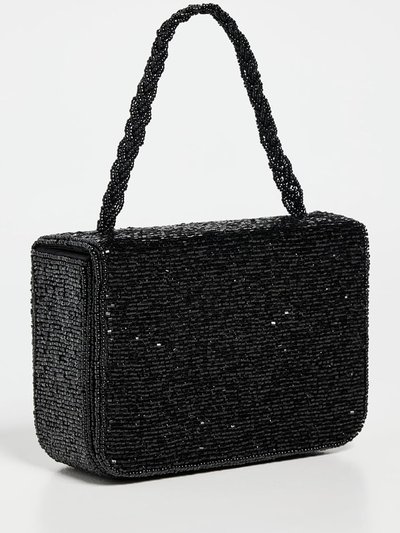 STAUD Women's Carmen Beaded Box Bag - Black product
