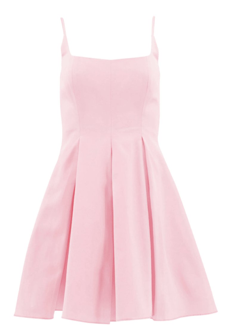 Women's Cotton Jolie Mini Dress - Pearl Pink