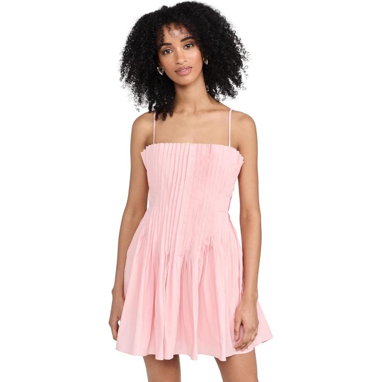 Women's Mini Bella Dress - Pearl Pink