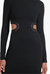 Women's Mini Long Sleeve Dolce Dress In Black