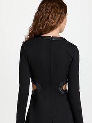 Women's Mini Long Sleeve Dolce Dress