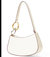 Women's Ollie Leather Shoulder Handbag, Cream - Cream