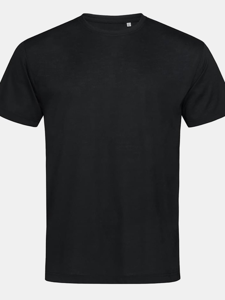 Stedman Mens Active Cotton Touch Tee (Black Opal) - Black Opal