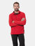 Stedman Mens Active Half Zip Fleece (Scarlet Red)