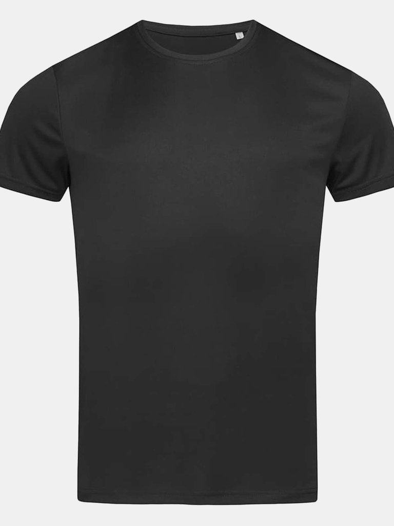 Stedman Mens Active Sports Tee (Black Opal) - Black Opal