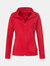 Stedman Womens/Ladies Active FZ Fleece - Scarlet Red