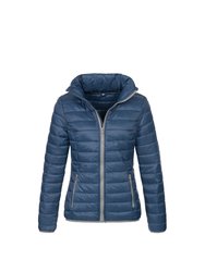 Stedman Womens/Ladies Active Padded Jacket (Dark Blue) - Dark Blue