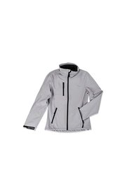 Stedman Womens/Ladies Active Softest Shell Jacket (Dolphin Gray) - Dolphin Gray