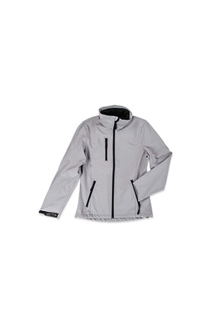 Stedman Womens/Ladies Active Softest Shell Jacket (Dolphin Gray) - Dolphin Gray