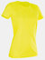 Stedman Womens/Ladies Active Sports Tee (Cyber Yellow) - Cyber Yellow