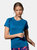 Stedman Womens/Ladies Raglan Mesh T-Shirt (Blue)