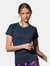 Stedman Womens/Ladies Raglan Mesh T-Shirt (King Blue)
