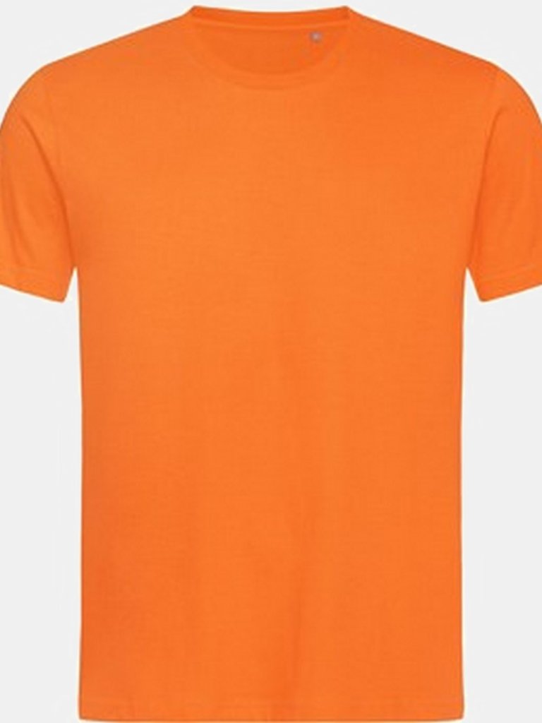 Mens Lux T-Shirt - Orange - Orange