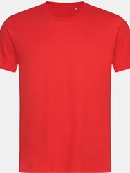 Mens Lux T-Shirt - Scarlet Red - Scarlet Red