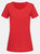 Stedman Stars Womens/Ladies Sharon Slub Crew Neck T-Shirt (Crimson Red) - Crimson Red