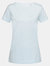 Stedman Stars Womens/Ladies Sharon Slub Crew Neck T-Shirt (Powder Blue) - Powder Blue