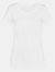 Stedman Stars Womens/Ladies Sharon Slub Crew Neck T-Shirt (White) - White