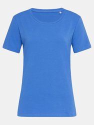 Stedman Womens/Ladies Claire Crew Neck Tee (Blue) - Blue